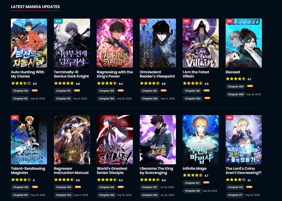 ManhuaGui unlimited safe manhwa manhua english reading